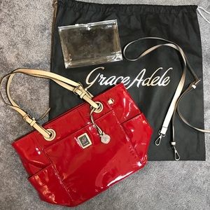 New Patent Leather Hand Bag